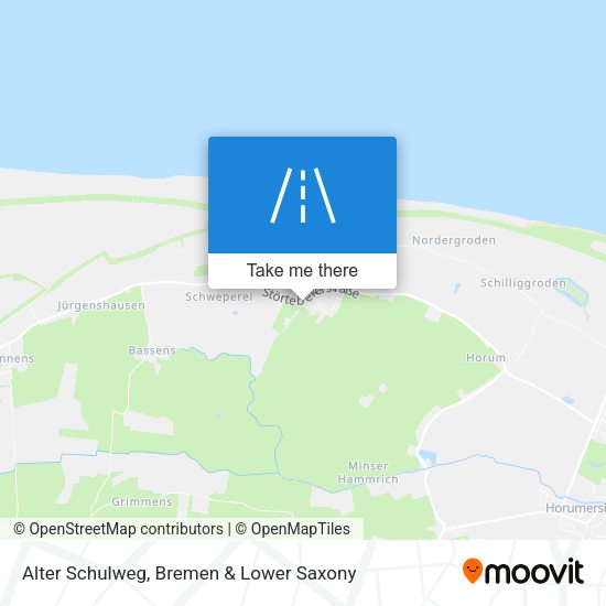 Alter Schulweg map