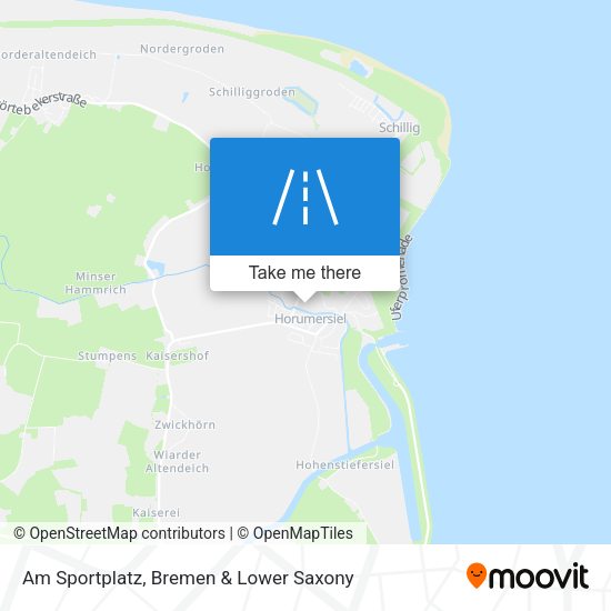 Am Sportplatz map