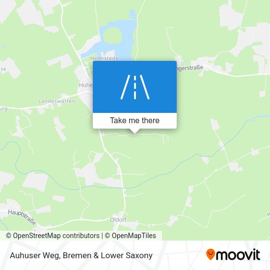 Auhuser Weg map