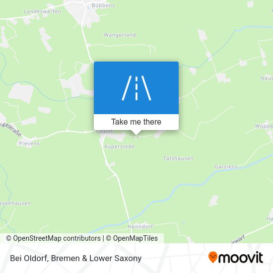 Bei Oldorf map