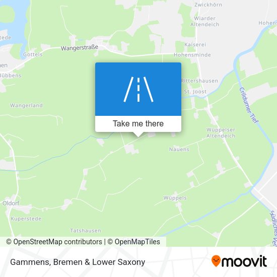 Gammens map