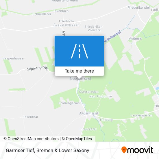 Garmser Tief map