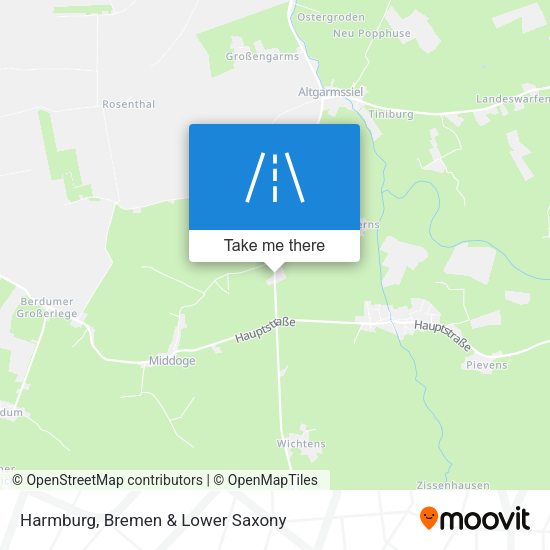 Harmburg map