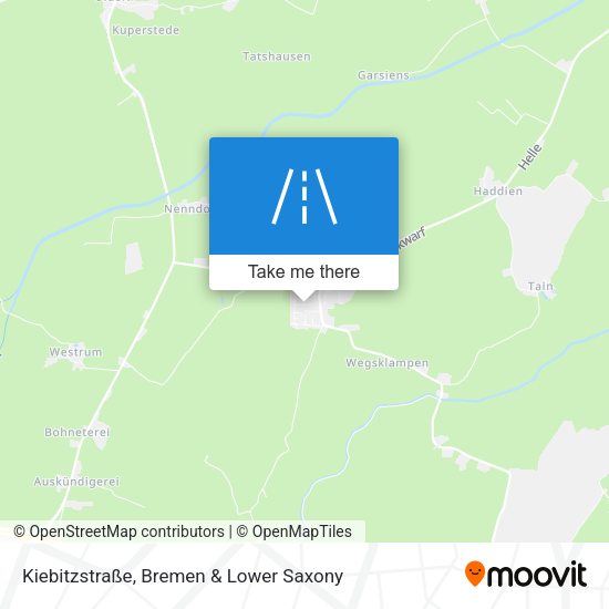 Kiebitzstraße map