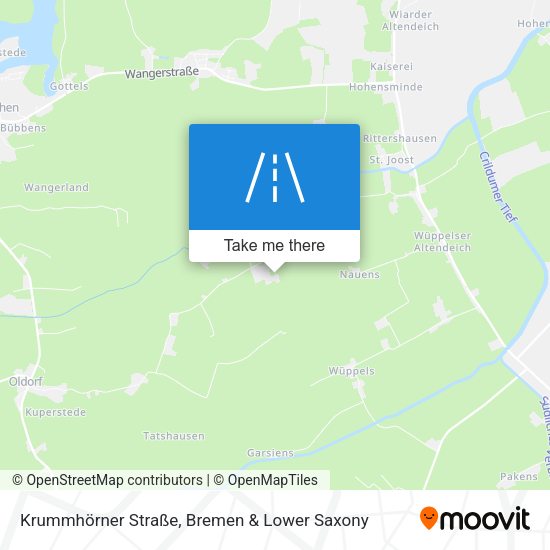Krummhörner Straße map
