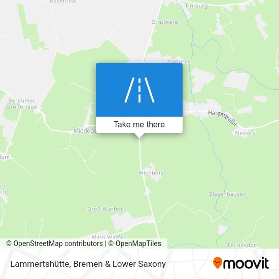 Lammertshütte map