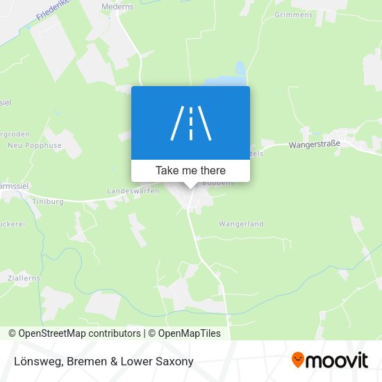 Lönsweg map