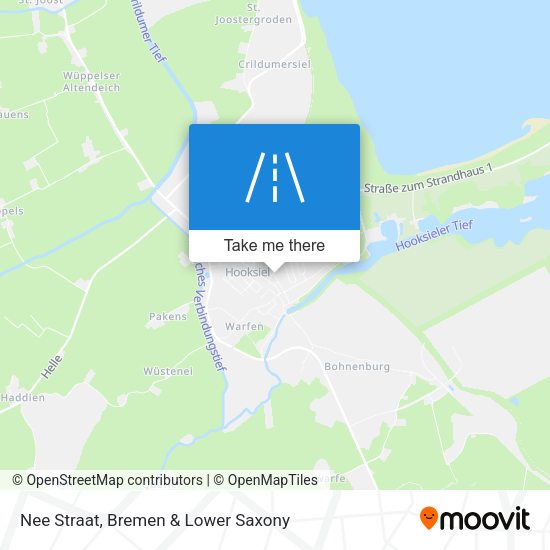 Nee Straat map