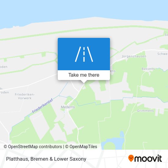 Platthaus map