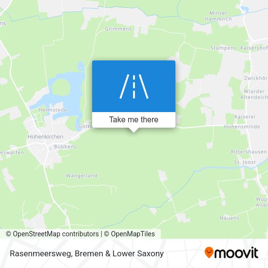 Rasenmeersweg map