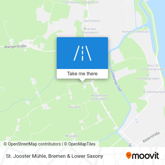 St. Jooster Mühle map