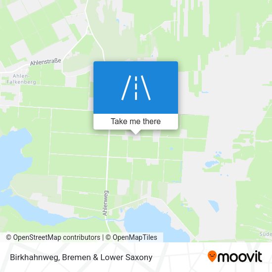 Birkhahnweg map