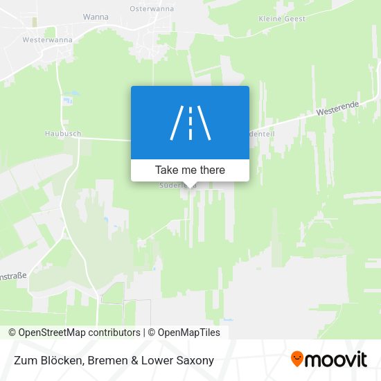 Zum Blöcken map