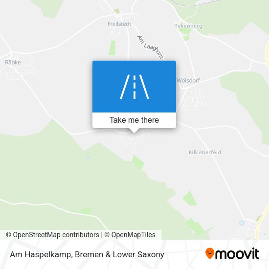 Am Haspelkamp map