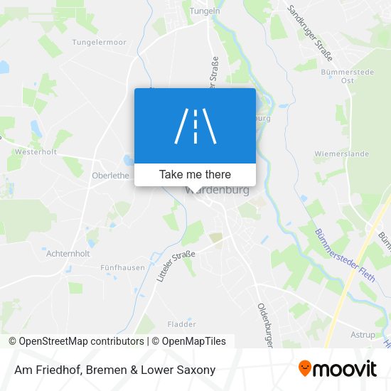 Am Friedhof map