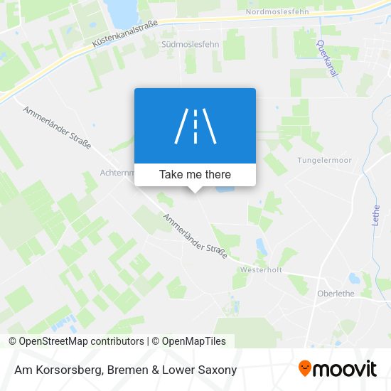 Am Korsorsberg map