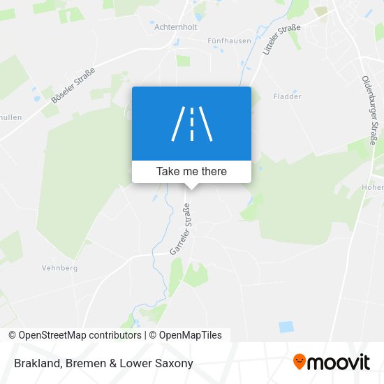 Brakland map