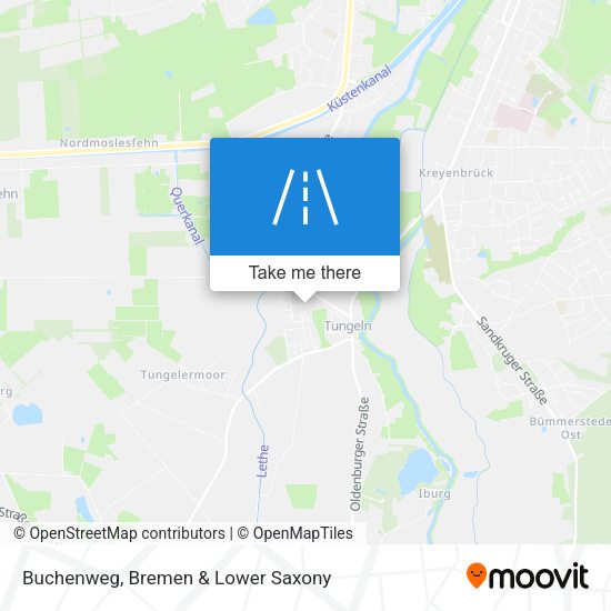 Buchenweg map