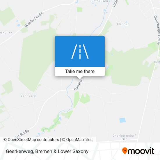 Geerkenweg map