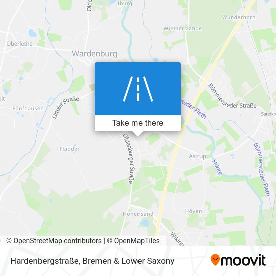 Hardenbergstraße map
