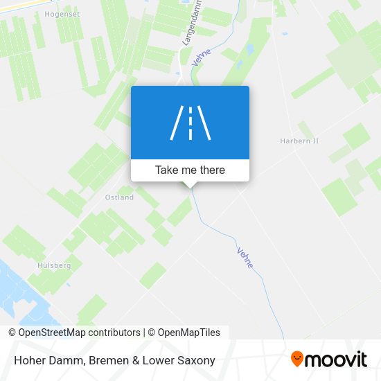 Hoher Damm map