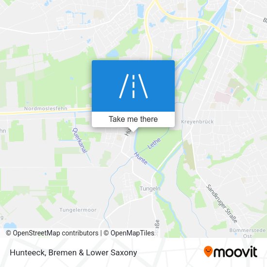 Hunteeck map