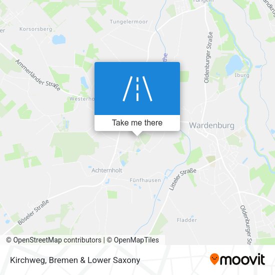 Kirchweg map
