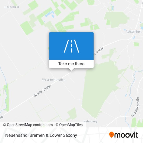 Neuensand map
