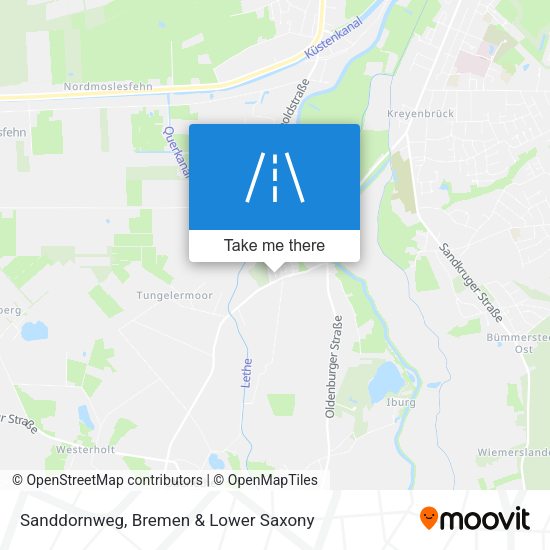 Sanddornweg map