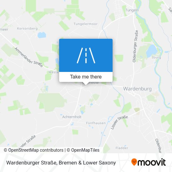 Wardenburger Straße map