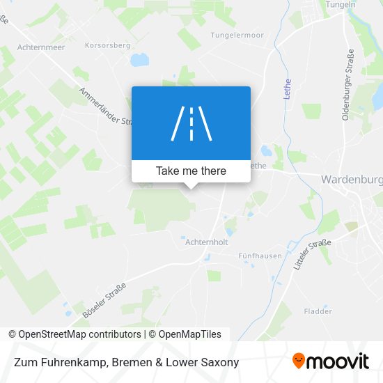 Zum Fuhrenkamp map