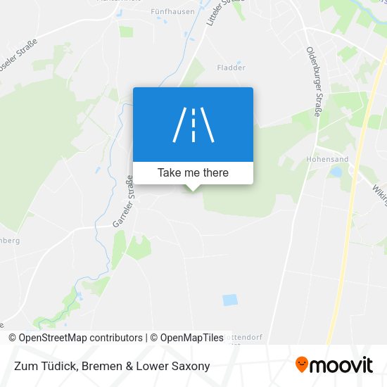 Zum Tüdick map