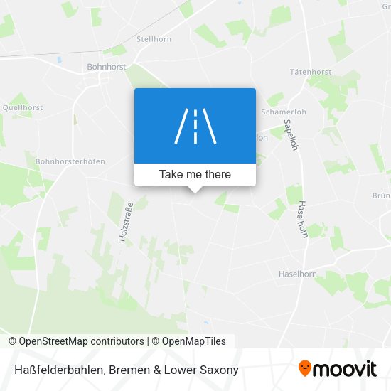 Haßfelderbahlen map
