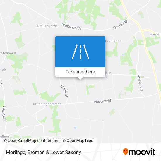 Morlinge map