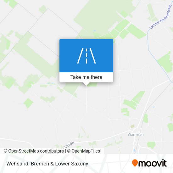 Wehsand map