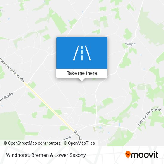 Windhorst map