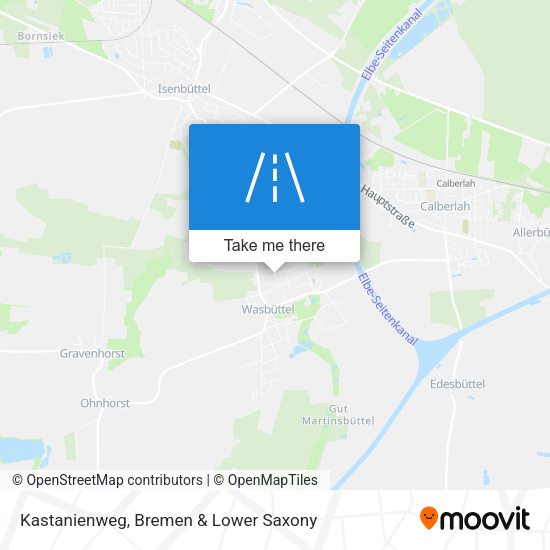 Kastanienweg map