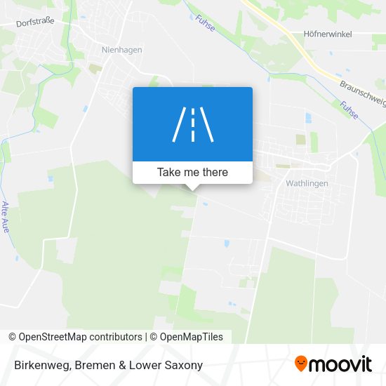 Birkenweg map
