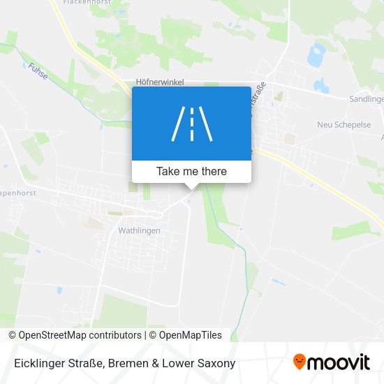 Eicklinger Straße map