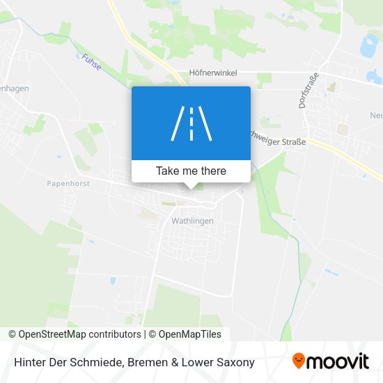 Hinter Der Schmiede map