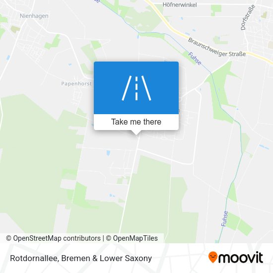Rotdornallee map
