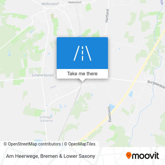 Am Heerwege map