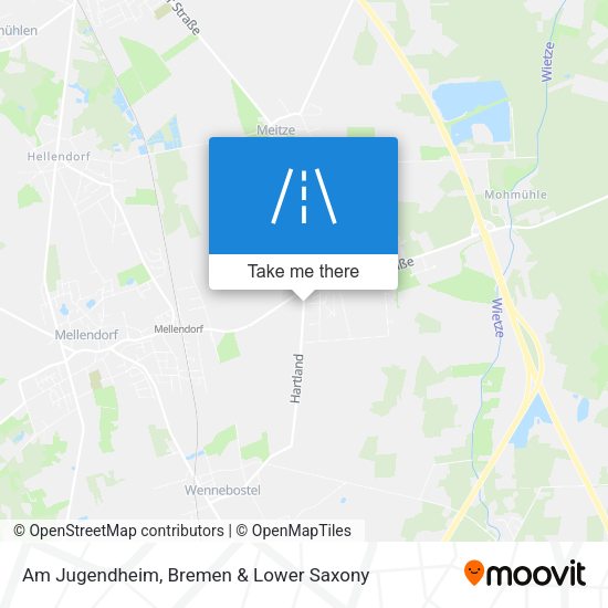 Am Jugendheim map