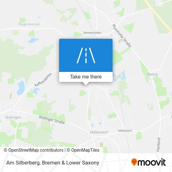 Am Silberberg map