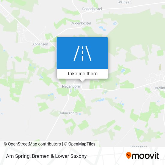 Am Spring map