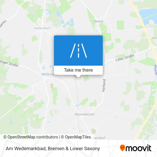 Am Wedemarkbad map