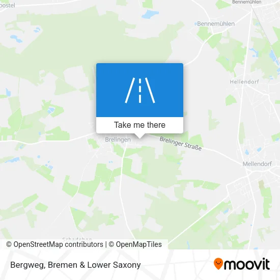 Карта Bergweg