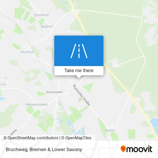 Карта Bruchweg