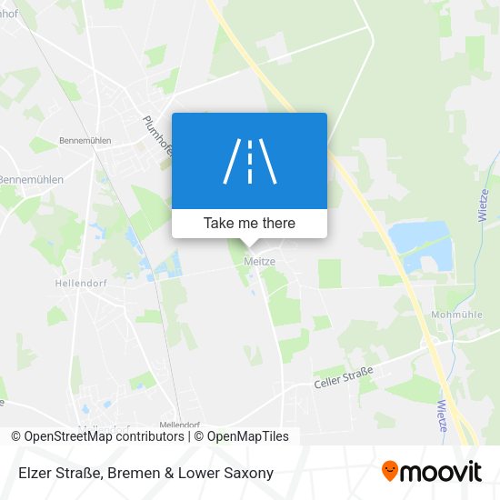 Elzer Straße map