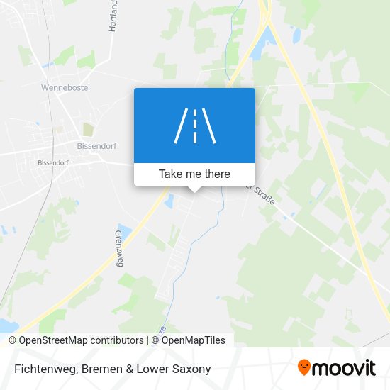 Fichtenweg map